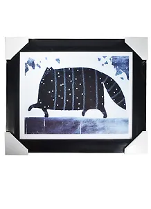 Картина Кот черный (WG240581) (24х30)