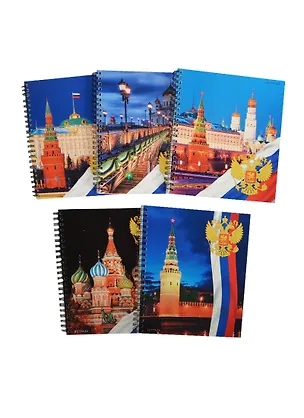 Тетрадь в клетку Unnika, "Государственная символика", 96 листов, в ассортименте 237473