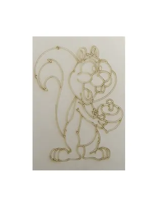 Трафарет Белка (А5) (494) (упаковка) 2535386