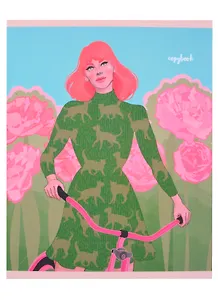 Тетрадь в клетку Listoff, Beautiful girl, 48 листов, в ассортименте