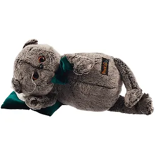 Игрушка мягкая Budi Basa, Басик на зеленой бархатной подушке Kl26-153 2783874