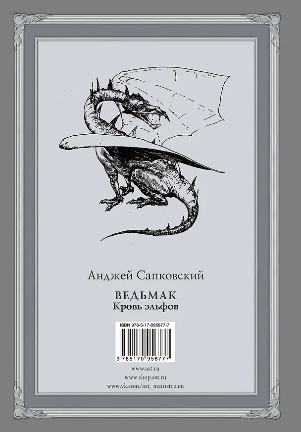 Книга Ведьмак: Кровь эльфов (Анджей Сапковский) — 2