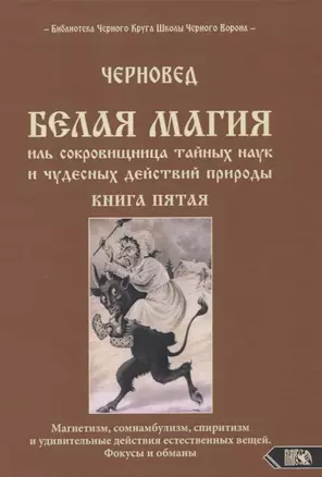 Белая магия иль сокровищница тайных наук и чудесных действий природы. Книга пятая. Магнетизм, сомнамбулизм, спиритизм и удивительные действия естественных вещей. Фокусы и обманы — 2861216 — 1