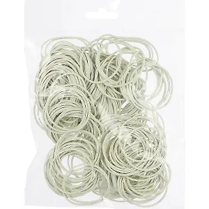 Банковские резинки белые, 100 гр