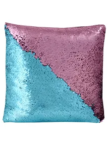 Подушка с пайетками ультрафиолет (3011) (37х37)