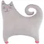 Мягкая игрушка Котик, с закрытыми глазками (36х38) (12-35011-PPB001n) — 2758529 — 1
