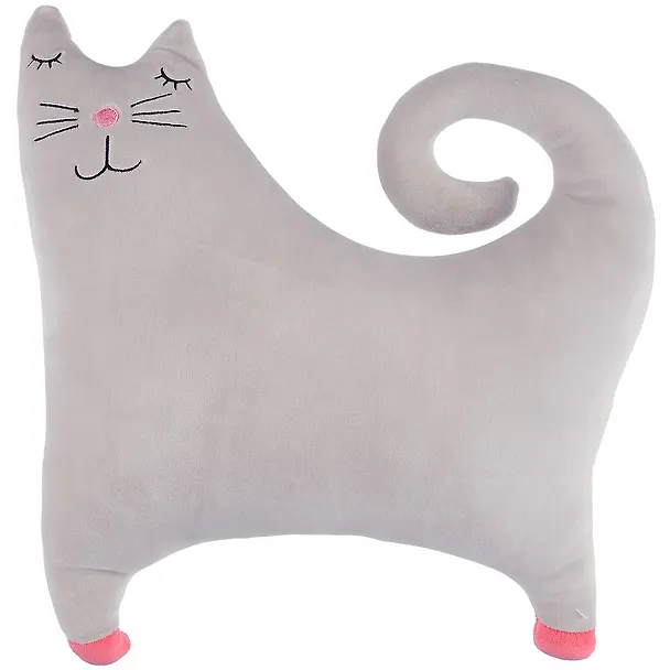 Мягкая игрушка Котик, с закрытыми глазками (36х38) (12-35011-PPB001n) 2758529 — 1
