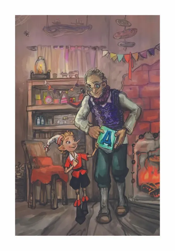 Книга Золотой ключик, или Приключения Буратино. Повесть-сказка (Алексей Толстой) — 5
