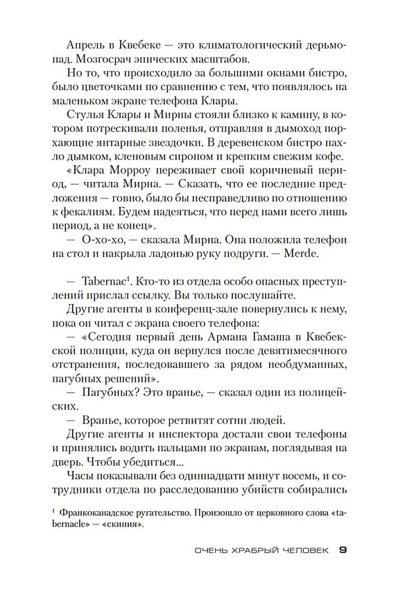 Книга Очень храбрый человек (Луиза Пенни) — 10