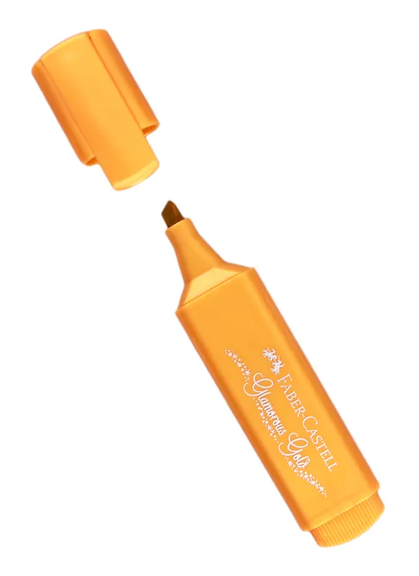 Текстовыделитель Faber-Castell, Highlighter TL, золотой металлик 255846 — 3