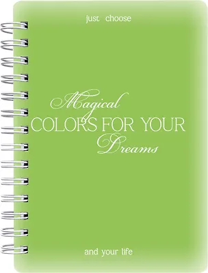 Записная книжка А6 120л кл. "Bright", зеленый, карт.обл., спираль, микротекстурирование, ламинация 3151077