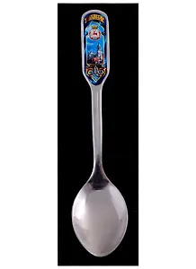 Ложка сувенирная Нижний Новгород (нержавеющая сталь вставка цветная синяя)