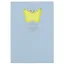 Книга для записей «Butterfly», голубая, 80 листов, А6+ — 250426 — 1