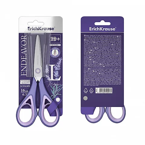 Ножницы "Endeavor Lavender" 16 см, блистер, Erich Krause 2969145 — 4