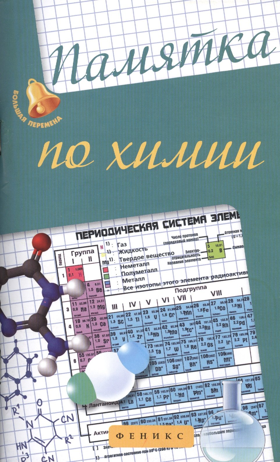 

Памятка по химии