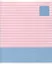 Тетрадь 18л лин. "Полосатая тетрадь" мел.картон, выб.лак, офсет 60г/м2, поля, ассорти — 3084011 — 1