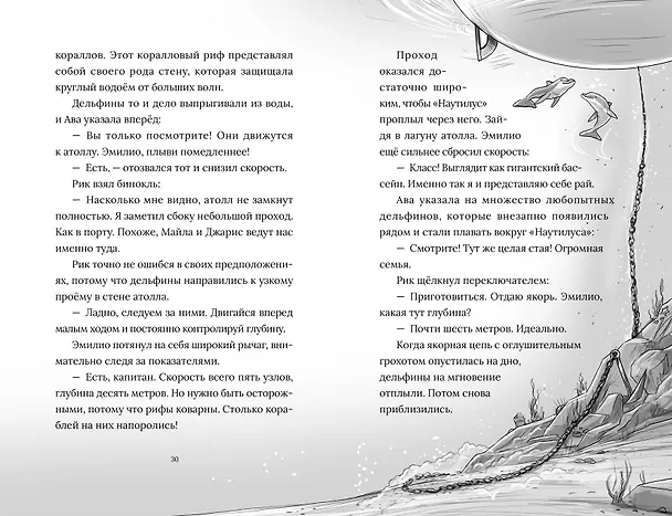 Книга Рик Наутилус. Тревога в Дельфиньей лагуне (Ульф Бланк) — 5