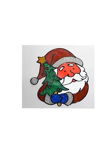 Аппликация Мэджик гель (085029) Дед Мороз с елкой