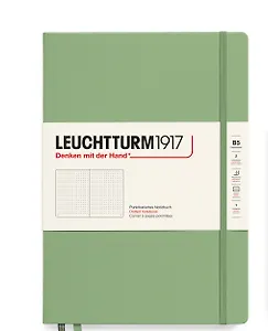 Книга для записей B5 109л тчк. "Composition" тв.обл., Зеленый Шалфей, Leuchtturm1917