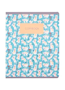 Тетрадь в клетку Unnika, "Мелкий паттерн", 48 листов, в ассортименте