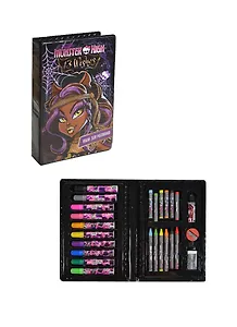 Набор для дет.творч. 05 предметов "Мonster high" (фломастеры, мелки, точилка, ластик, клей), к/к, Centrum