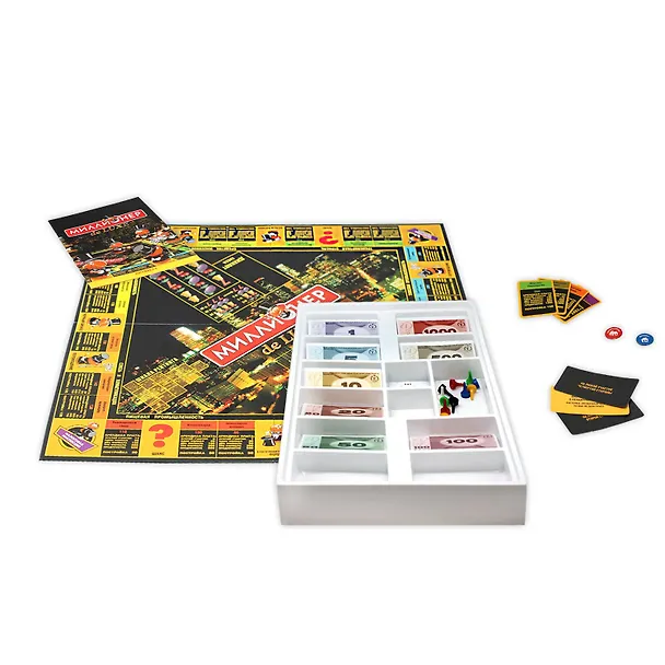 Astrel/Астрель Настольная экономическая игра Миллионер de Luxe 4337 2132483 — 2