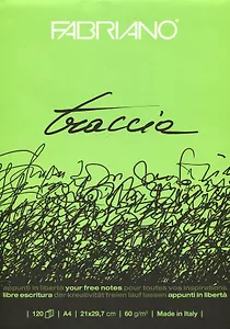 Альбом для рисования 21*29,7см 120л "Traccia" склейка, 60г/м2, ассорти, Fabriano 