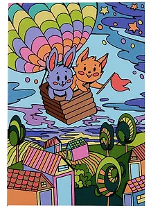 Набор для творчества LORI. Картина по номерам "Первооткрыватели"