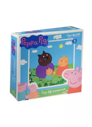 Пазл Оригами 16эл 212*212мм Peppa Pig 01578 — 2487146 — 1