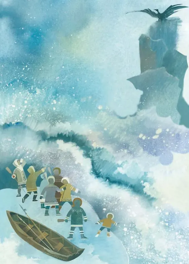 Книга Чёрная птица. Чукотские сказки (Александр Лозневой) — 5