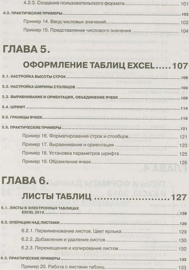 Книга Excel 2013 на примерах (Виктор Семенов) — 5