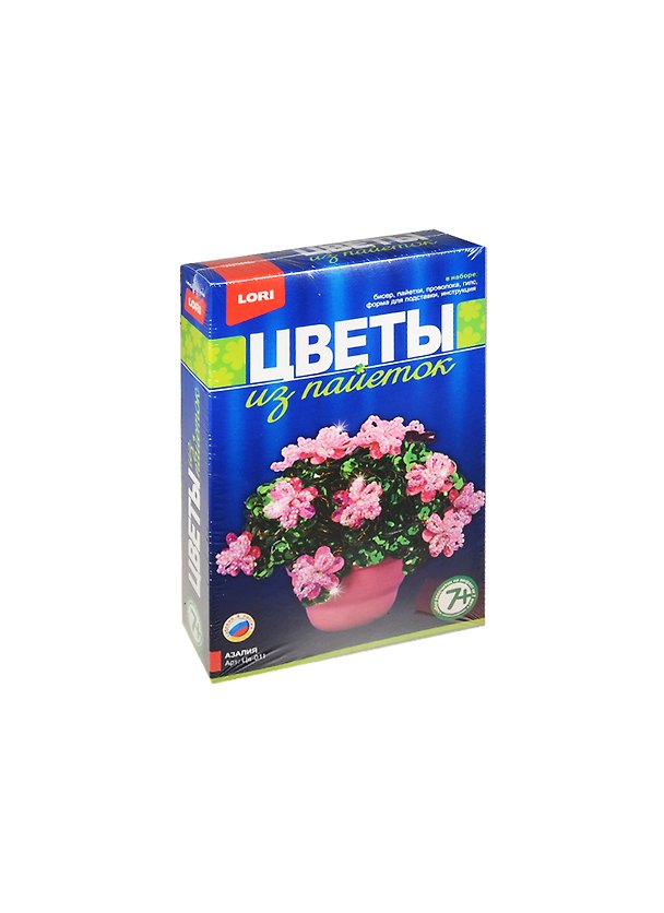 Набор для творчества Lori. Цветы из пайеток «Азалия» 2534894 — 1