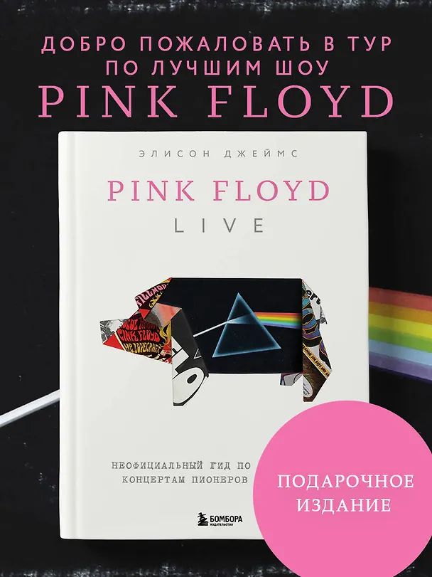 Книга Pink Floyd Live: Неофициальный гид по величайшим концертам пионеров прог-рока (Элисон Джеймс) — 6