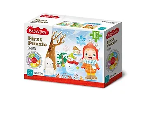 Пазл «Времена года. Зима» (16 эл.)