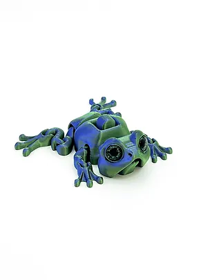 Фигурка 3D с кнопкой Лягух Ням (пластик) (10х8) (09004999) 3114667