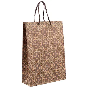 Подарочный пакет «Узоры», А4