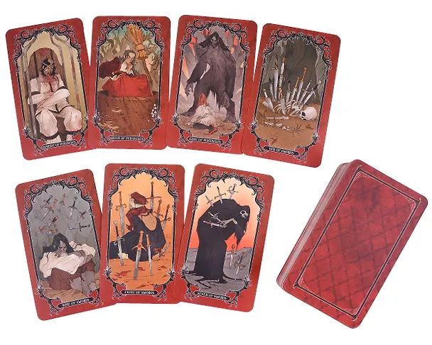 Книга Horror Tarot Deck: 78 cards and Guidebook (Минерва Сигел, Арья Гмиттер) — 3