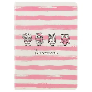 Тетрадь в клетку AnAn, "Совы. Be awesome", B5, 40 листов