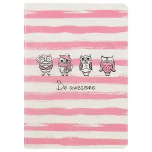 Тетрадь в клетку AnAn, "Совы. Be awesome", B5, 40 листов 246543