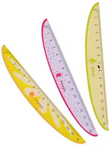 Линейка 15см "Фруктовое ассорти"