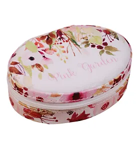 Шкатулка для ювелирных украшений Pink garden (21х15х6см) кожзам (84566)