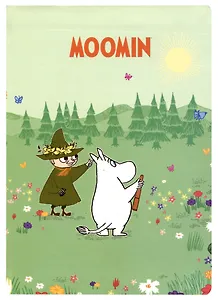 Блокнот Moomin Муми-тролль и Снусмумрик в походе, 192 страницы