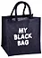 Сумка джутовая S My black bag (30х30х18) — 2837705 — 1