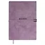 Ежедневник дат. 2025г. А5 176л "Тиволи глосс" сиреневый, кожзам, мягк. переплет, застёжка-резинка, блинт.тиснение, офсет,ляссе — 3061529 — 1