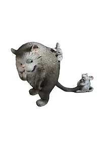 Фигурка Кошка с мышкой (12см) (450-348)