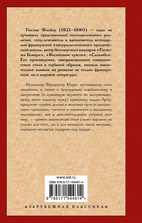 Книга Воспитание чувств (Гюстав Флобер) — 2
