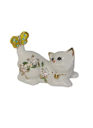 Фигурка Кошечка фарфор (149-183) (9см) 2400438