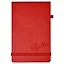 Книга для записей А5 96л лин. "ПАПИР КРАСНЫЙ" кожзам, тв.переплет — 2938775 — 1