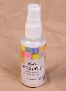 Спрей-краска акриловая ArtSpray Снежный перламутровый (50 мл) (SR1.50)