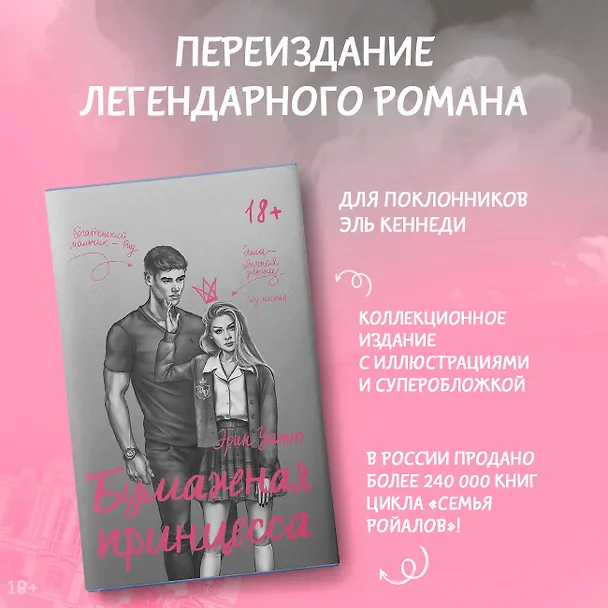 Книга Бумажная принцесса (Эрин Уатт) — 4